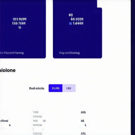 A computer screen displaying local SEO analytics and profile health metrics.