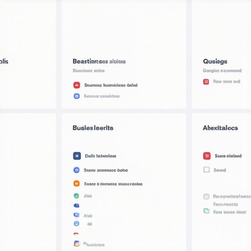 A dashboard showing alerts and analytics for Google Business Profiles