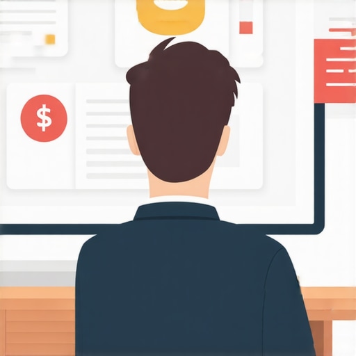 A person analyzing online reputation management dashboards on a computer for GBP spam detection.