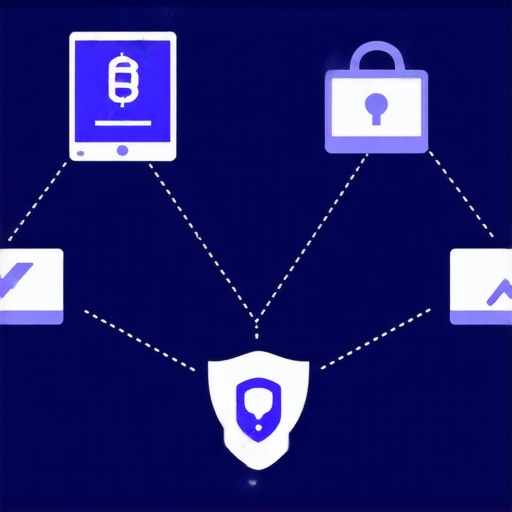 Diagram illustrating Google Business Profile security features and recovery steps