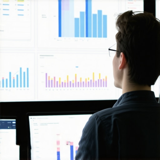 A digital dashboard showing local SEO analytics and review management for Google Business Profiles.