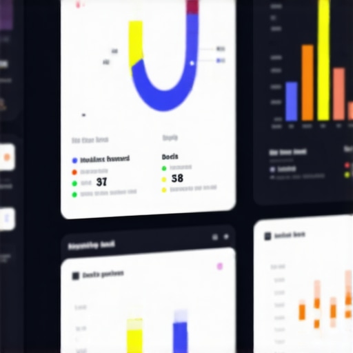 Screenshot of a dashboard showing GBP tracking metrics and alerts for ongoing profile health.
