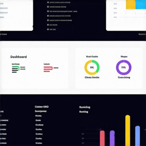 A dashboard displaying real-time review, citation, and ranking data for local SEO