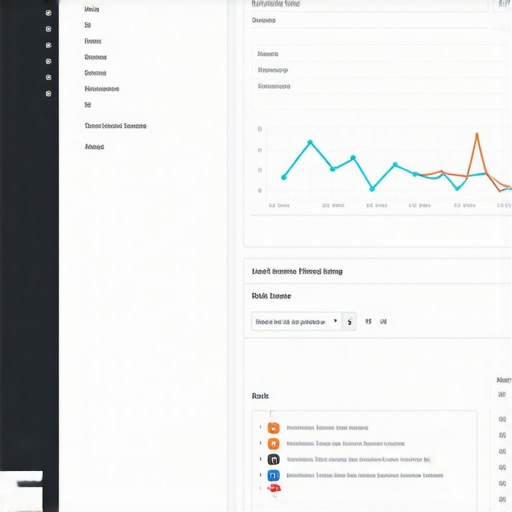 Screenshot showing local SEO tools monitoring Google Business Profile performance and spam activity