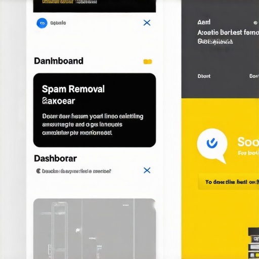 Google My Business interface with spam listing being removed