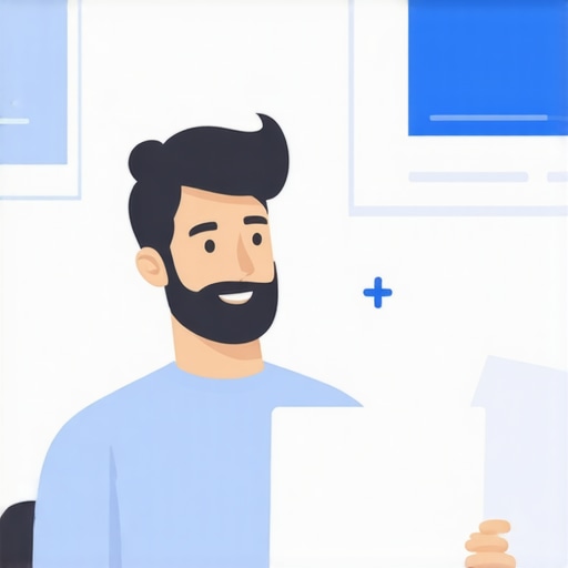 Business owner assembling supporting documents for Google profile reinstatement.