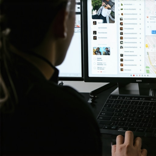 Expert reviewing Google Maps listings and spam indicators to identify fake pins and reviews