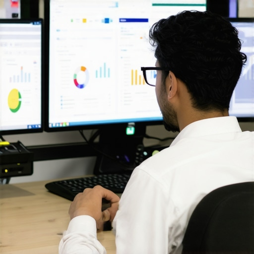 SEO analyst using tools for Google Business Profile management and verification