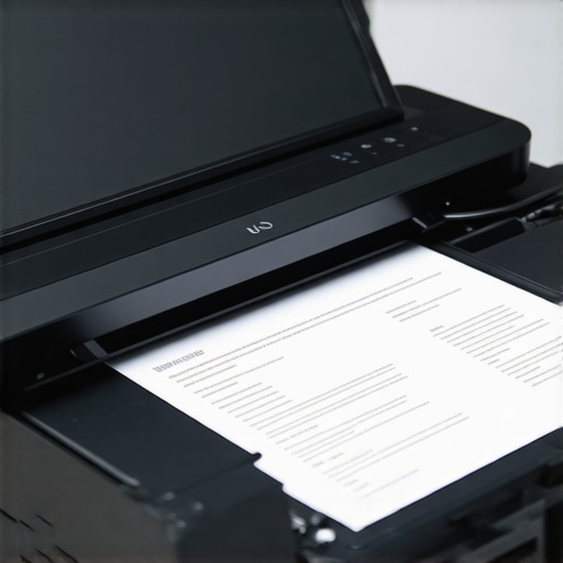 A professional scanner capturing a clear digital scan of a business proof document