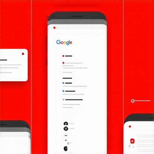 An infographic illustrating the step-by-step process of gathering and submitting proof documents for Google profile recovery.