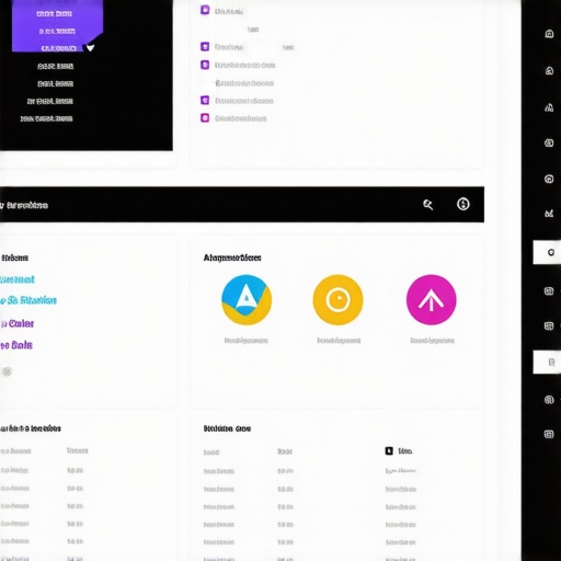 Advanced GBP Audit Dashboard SEO dashboard with analytics and verification icons.