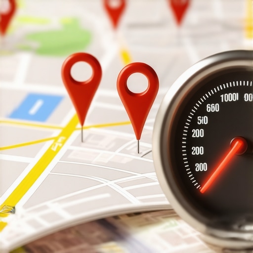 The link between website speed and local map placement